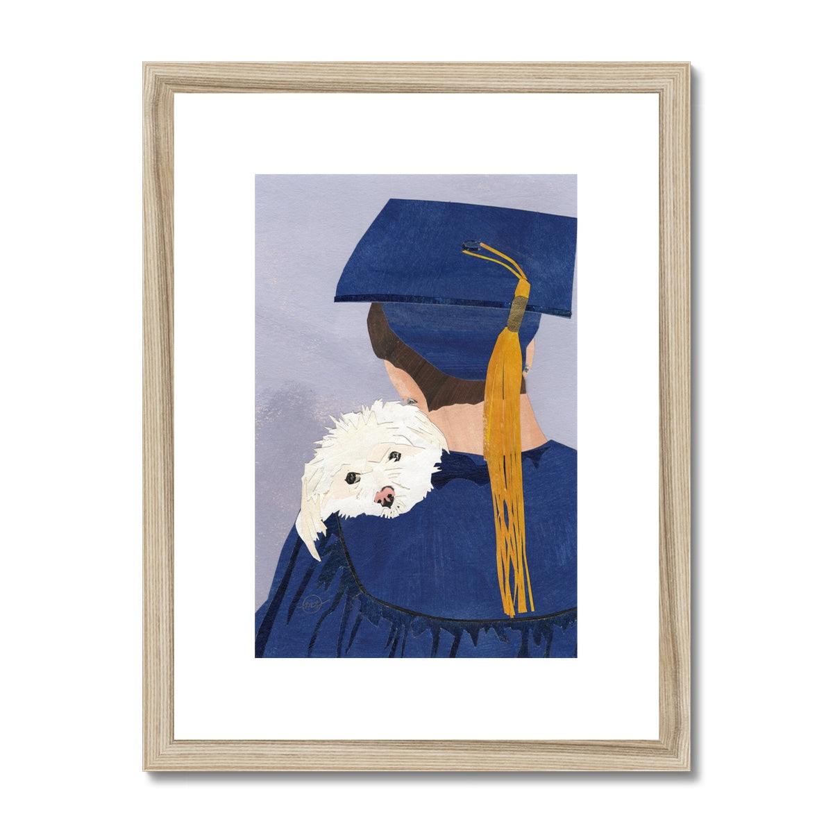 Miss You Already Framed & Matted Print