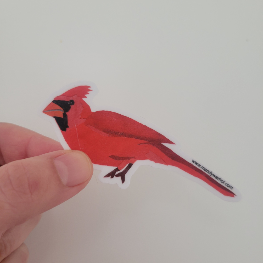 Cardinal Sticker